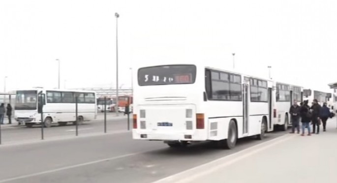 Avtobusların əksəriyyəti texniki baxışdan keçməyib - TƏHLÜKƏ - VİDEO
