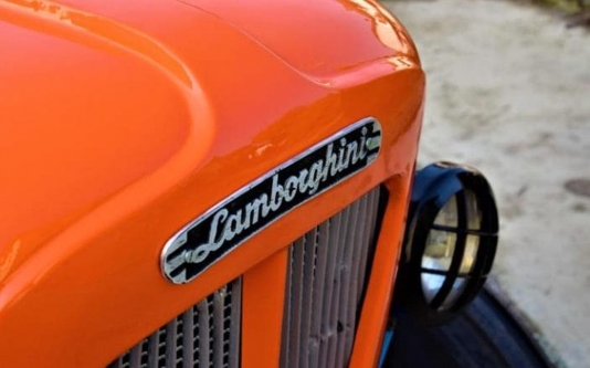 Unikal "Lamborghini" traktoru hərraca çıxarılacaq - FOTO
