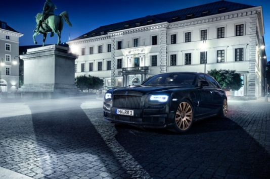 Almanlar "Rolls-Royce Ghost"-u tüninq etdilər - FOTO