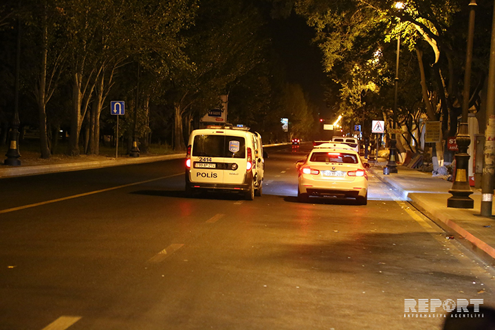 Bakıda polisdən qaçan gənci avtomobil vurdu – FOTO