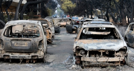 Dünya şokda; 2 min lüks avtomobil belə yandı - FOTOLAR