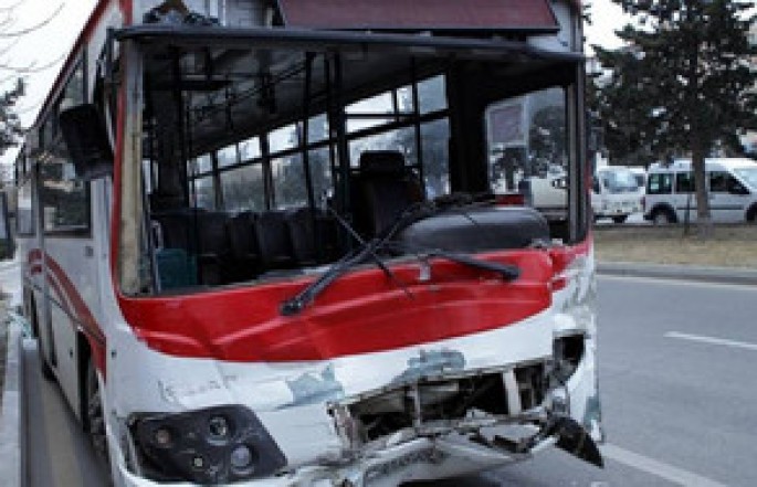 Bu il Bakıda baş verən avtobus qəzalarında 39 nəfər xəsarət alıb   