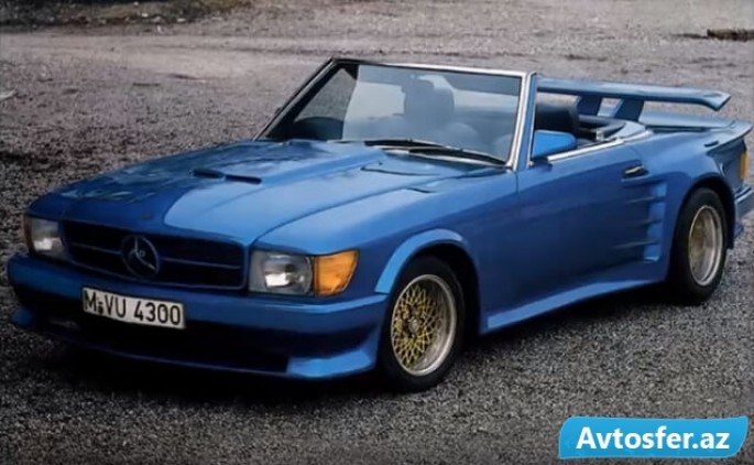 80-cı illərin əfsanəsi: “Mercedes” SL R107 - VİDEO