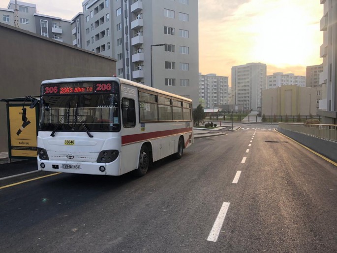 2 xətt üzrə avtobusların hərəkəti təmin edilib