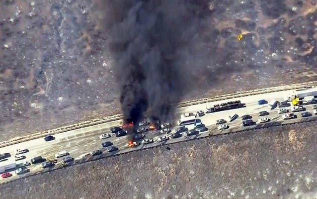 Meşə yandı, avtomobillərə od düşdü – VİDEO+FOTO