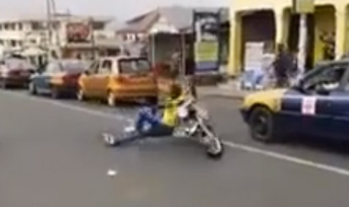 Tixacda motosiklet "ŞOU"su – VİDEO