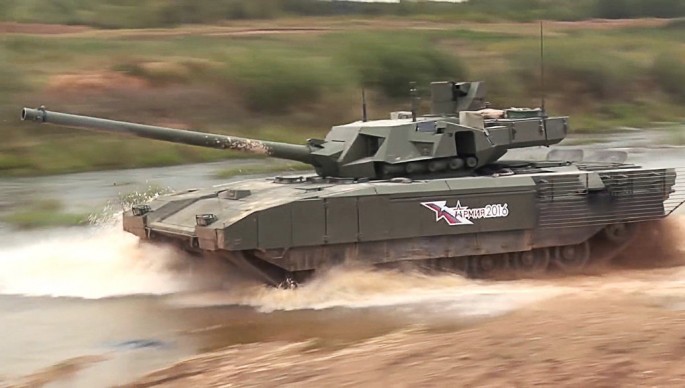 Rusiyanın son model tankı ABŞ-ı narahat etdi - FOTO