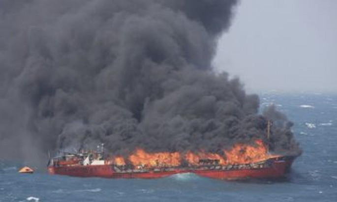 İranda 25 gəmi yanıb