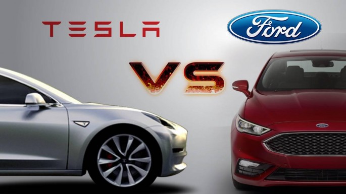 "Ford" Tesla"nı belə vurdu