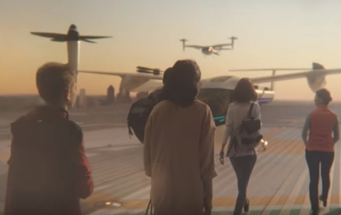 “Uber” uçan taksi layihəsinə NASA-nı cəlb etdi - VİDEO