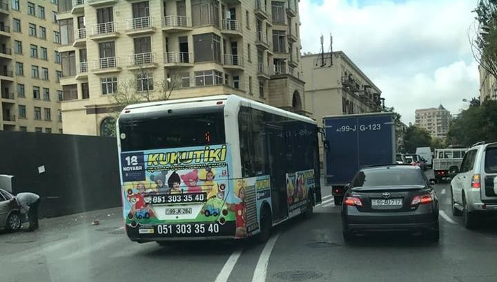 Əks yola çıxan növbəti avtobus - "Çinar Trans” - FOTO