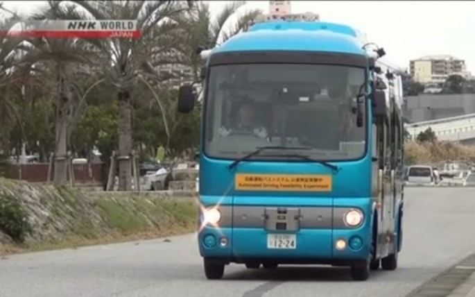 Yaponiyada sürücüsüz avtobuslar işləyir