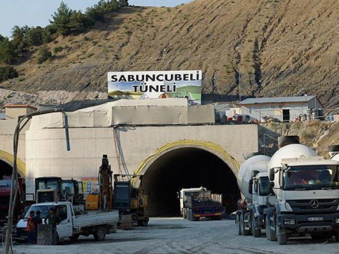 Türkiyədə 2530 metr uzunluğunda yeni tunel tikilir