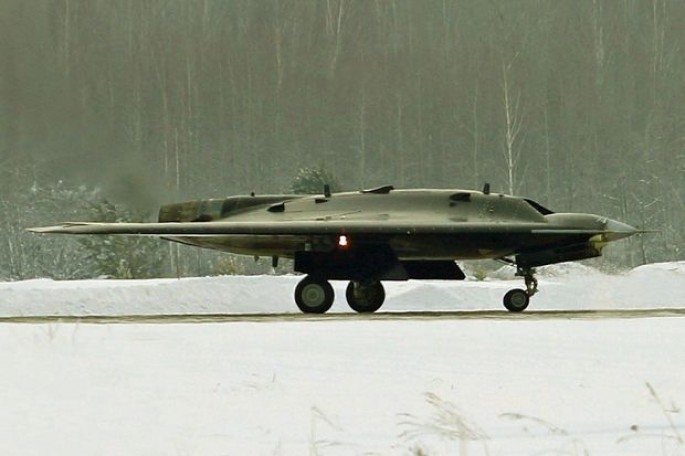 Rusiyanın yeni hərbi dronunun görüntüsü yayıldı - FOTO