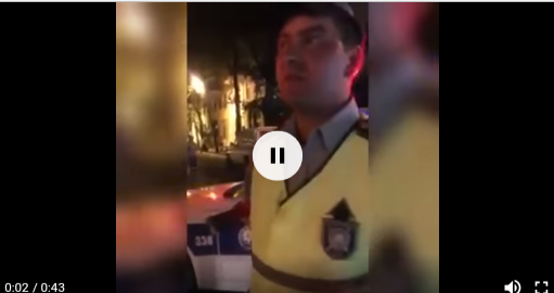 Yol polisindən qadın sürücüyə mükəmməl cavab - VIDEO