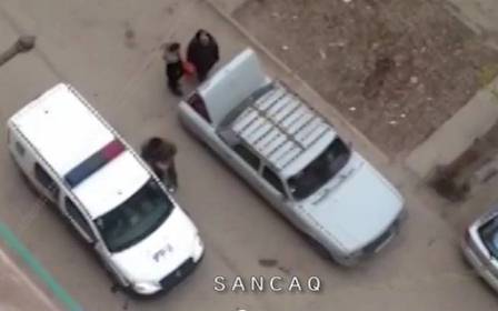 Polislərin rüşvət aldığı VİDEO yayıldı - Bakıda