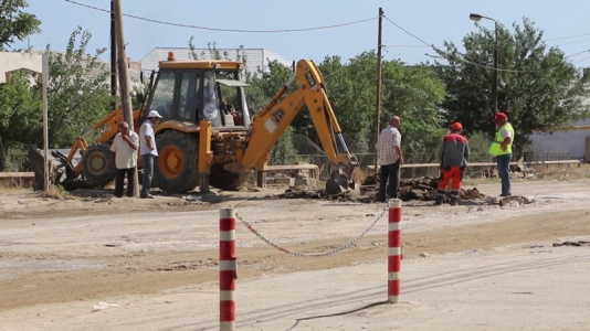 Zığ-Suraxanı yolunun 5 km-lik hissəsi təmir olunur - VİDEO