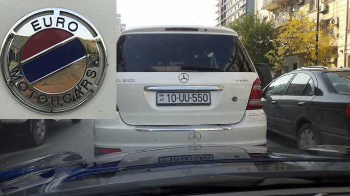 Vaqif Əsədov: “Mercedes"in üzərindəki emblemin Ermənistan bayrağı olduğu təsdiqlənib”