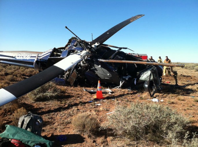 Helikopter qəzaya uğradı – 2 ölü