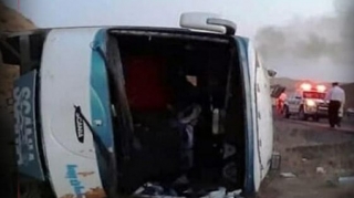 İranda mədən işçilərini daşıyan avtobus aşıb, 29 nəfər yaralanıb 