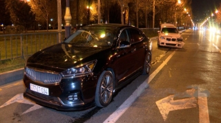 Bakıda BMW qayda pozub "Hyundai"a çırpıldı:  xəsarət var - FOTO 