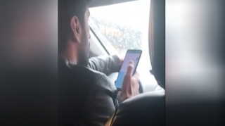 Bakıda daha bir taksi sürücüsü ilə qadın sərnişin arasında mübahisə  - FOTO - VİDEO
