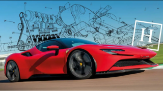 "Ferrari" tarixdə ilk başıaşağı mühərriki patentləşdirdi  - FOTO