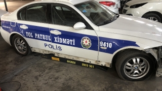 Yol polisinin köhnə "BMW"ləri satışa çıxarıldı: QİYMƏT - SİYAHI   - FOTO