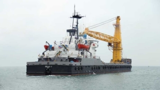 “Şirvan-3” kran gəmisinin əsaslı təmiri başa çatıb  - FOTO
