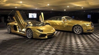 Villa ilə birlikdə qızıl "Lamborghini" və "Rolls-Royce" da satılır  - FOTO