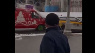 Rusiyada azərbaycanlı taksi sürücüsünün maşınını belə vurdular  - VİDEO