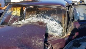 Göyçayda iki avtomobil toqquşdu: 5 yaralı