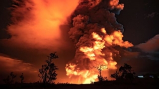 Dünyanın ən fəal vulkanlarından biri oyanıb  - FOTO - VİDEO