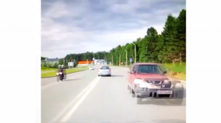 "Protiv" çıxan sürücü ölüm saçdı   - VİDEO