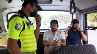 Polis avtobus və taksilərdə maska taxmayan şəxslərə qarşı profilaktik tədbir keçirib   - FOTO