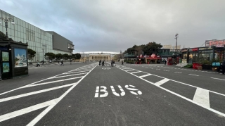 “Gənclik”də avtobuslar üçün xüsusi zona yaradılıb - FOTO 