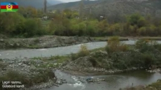 Laçın rayonunun işğaldan azad olunan Güləbürd kəndindən videoreportaj 