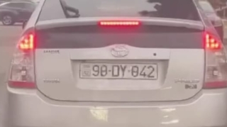 Nömrəni dəyişib narkotikin altında maşın sürən "Prius" sürücüsü həbs - FOTOLAR 