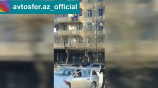 Bakıda polislərdən yolda qalan sürücüyə qarşı nümunəvi addım  - VİDEO