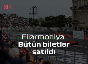“Formula 1”: “Filarmoniya” tribunasına olan biletlərin hamısı satılıb"