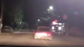 Yol polisinin qovduğu sürücü qəza törətdi - ANBAAN VİDEO 