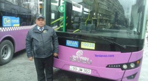 Misir Mərdanovun sürücüsü Bakıda avtobus sürücüsü işləyir - FOTOLAR