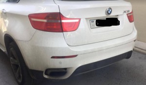 "BMW-X6"-nın motoru "vurdu" – Sürücü 10 min ziyana düşdü - VİDEO