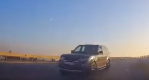 Ölümə gedən “Range Rover” kameraya düşdü - 010 – VİDEO