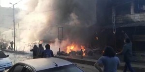 Afrində bomba yüklü avtomobil partladıldı: 8 ölü, xeyli sayda da yaralı var