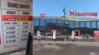 Supermarket qanunsuz parkinq təşkil edib yüksək qiymət qoydu – TƏLİMÇİ ŞİKAYƏT ETDİ - VİDEO 