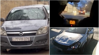Bakıxanovda avtoxuliqan sürücünün “şou”su qəzayla sonlandı- VİDEO