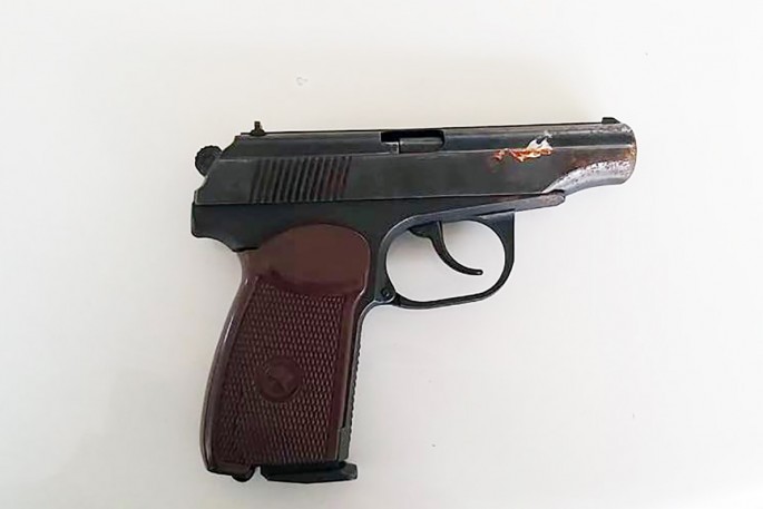 "Toyota”dan pnevmatik silah aşkarlanıb - FOTO