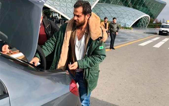 "Çukur"in “Vartolu”su Bakıda - FOTO