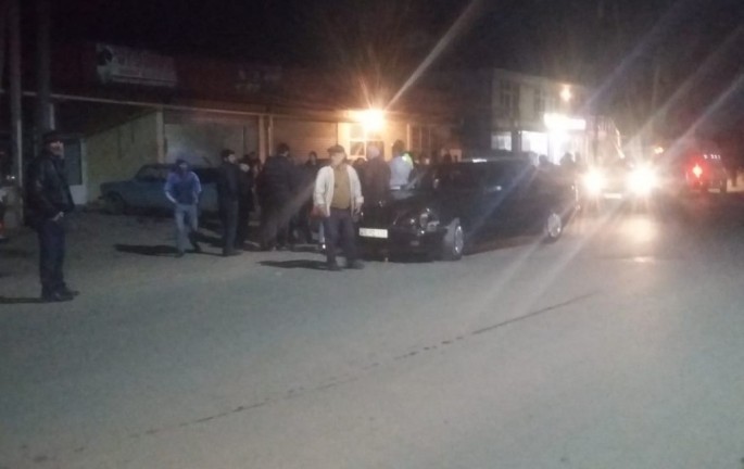 Cəlilabadda iki minik avtomobili toqquşdu